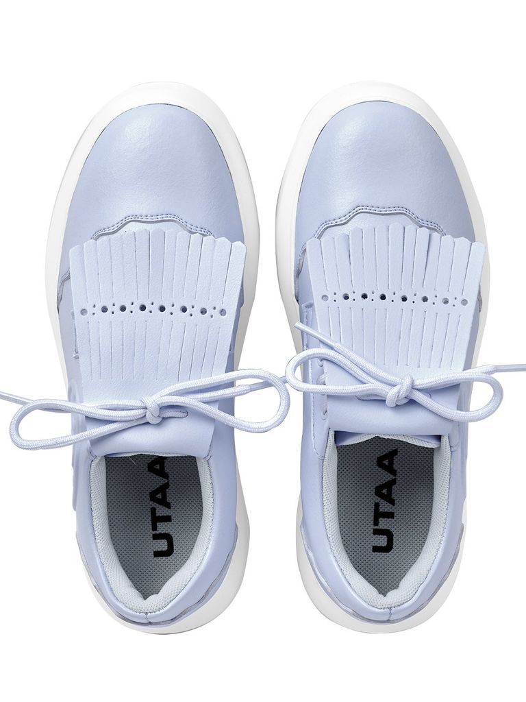 UTAA Derby Kiltie Golf Sneakers : Sky Blue-2