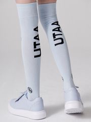 UTAA Derby Kiltie Golf Sneakers : Sky Blue-1