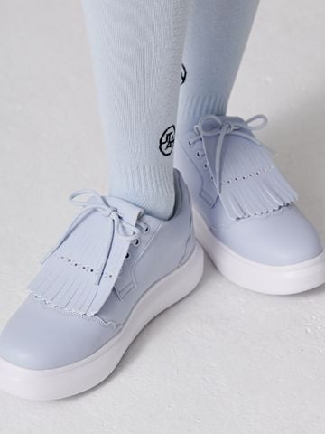 UTAA Derby Kiltie Golf Sneakers : Sky Blue-1