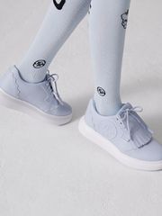 UTAA Derby Kiltie Golf Sneakers : Sky Blue-2