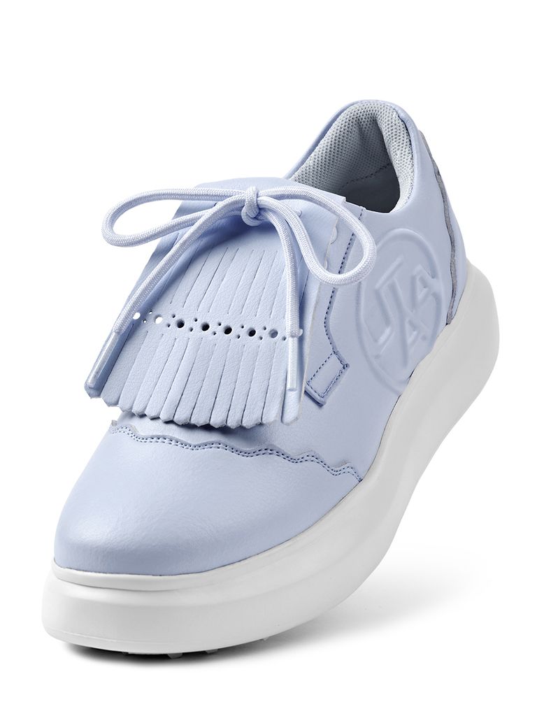 UTAA Derby Kiltie Golf Sneakers : Sky Blue-1