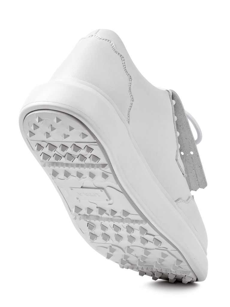 UTAA Derby Kiltie Golf Sneakers : White-1
