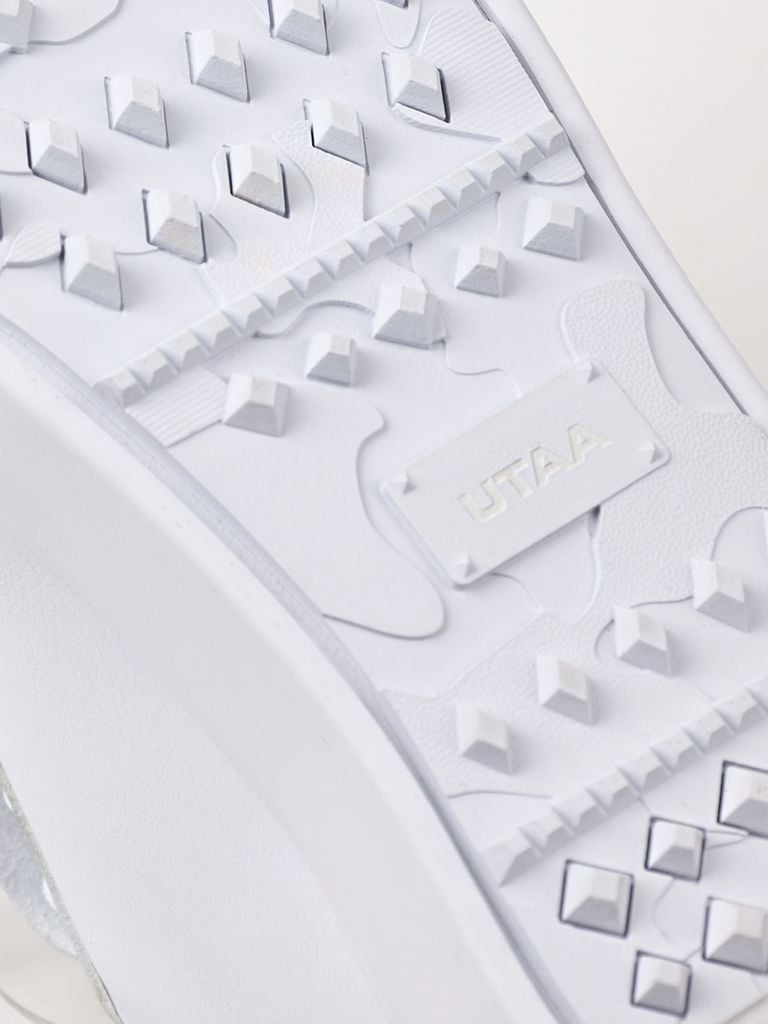 UTAA Derby Kiltie Golf Sneakers : White