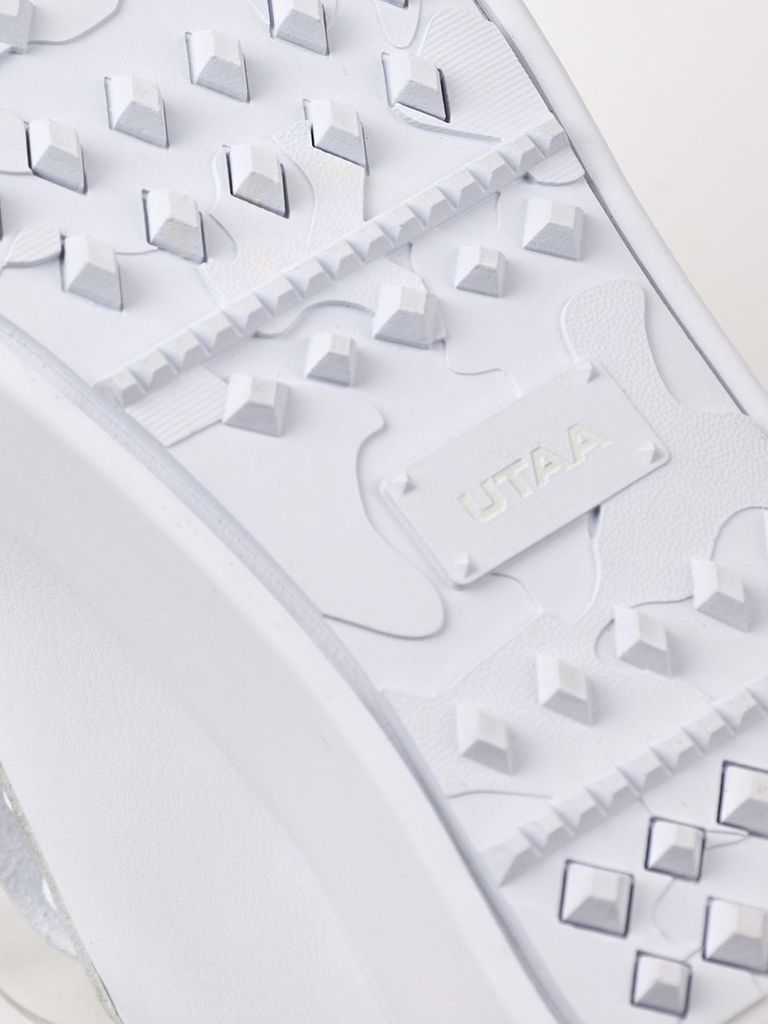 UTAA Derby Kiltie Golf Sneakers : White-2
