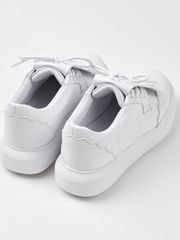 UTAA Derby Kiltie Golf Sneakers : White-2