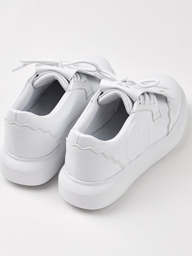 UTAA Derby Kiltie Golf Sneakers : White-1