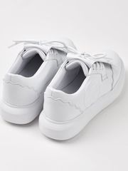 UTAA Derby Kiltie Golf Sneakers : White-1