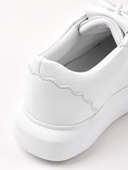 UTAA Derby Kiltie Golf Sneakers : White-2