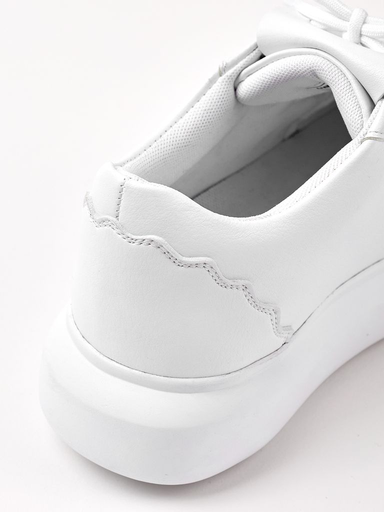 UTAA Derby Kiltie Golf Sneakers : White-1