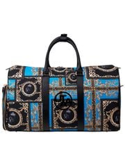 UTAA Dazzle Baroque Boston Bag : Blue