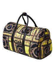 UTAA Dazzle Baroque Boston Bag : Yellow