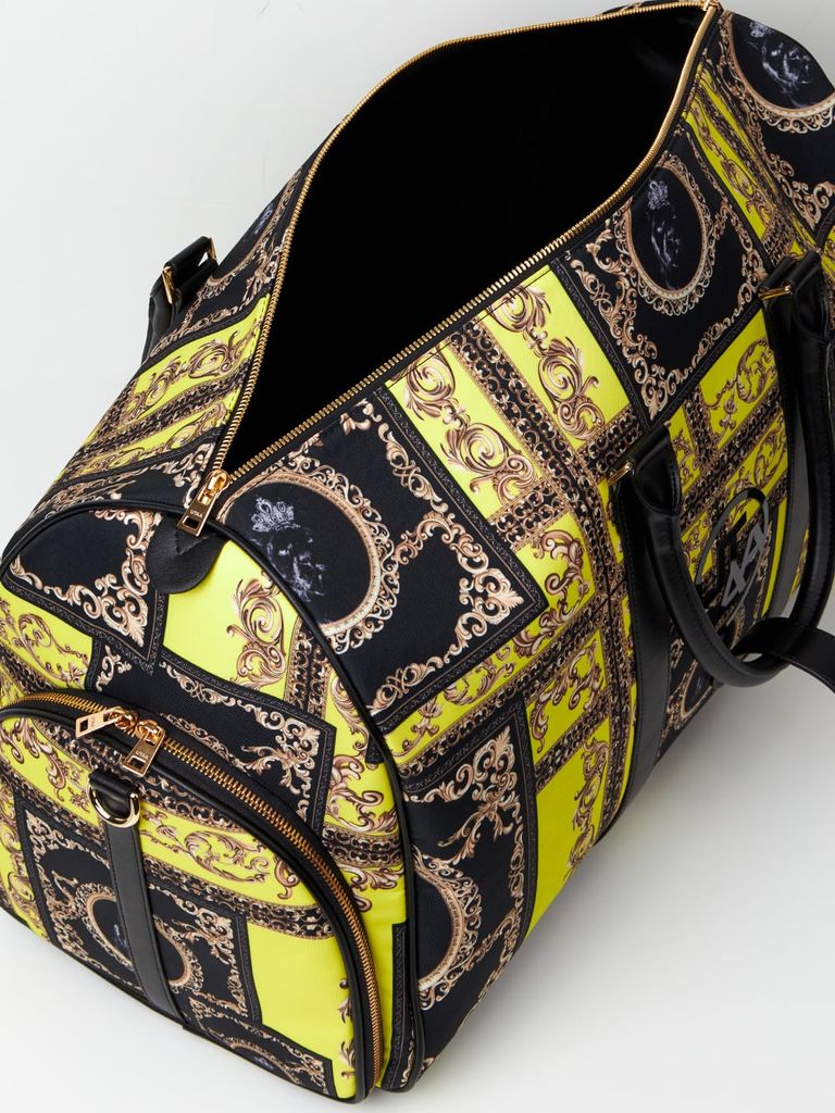 UTAA Dazzle Baroque Boston Bag : Yellow