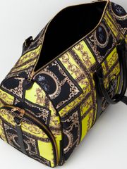 UTAA Dazzle Baroque Boston Bag : Yellow