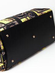 UTAA Dazzle Baroque Boston Bag : Yellow