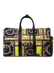 UTAA Dazzle Baroque Boston Bag : Yellow