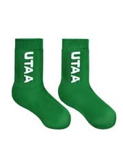 UTAA Logo Socks : Greenk