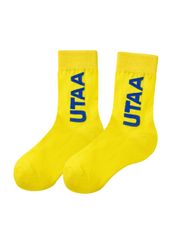 UTAA Logo Socks : Yellow