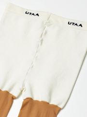 UTAA Stocking Blocks Tights : White