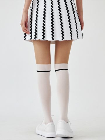 UTAA Stocking Blocks Tights : White