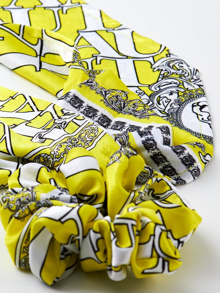 UTAA Blanc Baroque Scarf Hair Band : Yellow