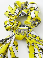 UTAA Blanc Baroque Scarf Hair Band : Yellow