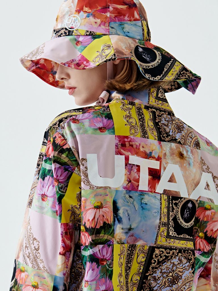 UTAA Fiesta Patchwork Windbreaker Jumper : Women's