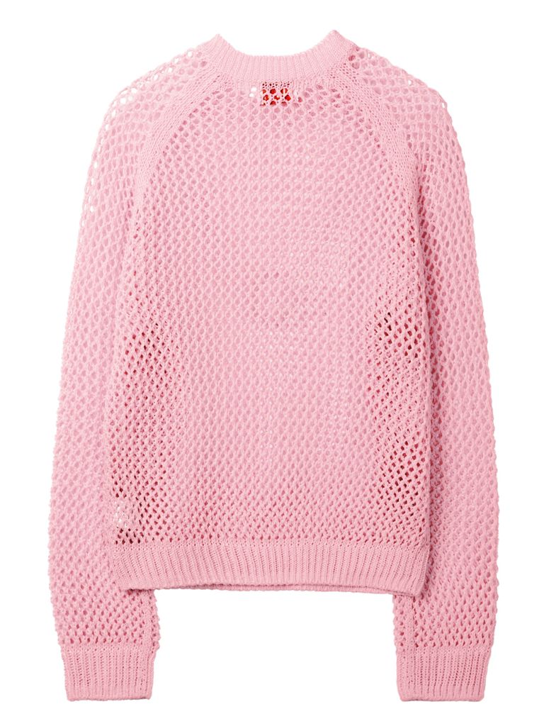 UTAA Crocher Scasi Raglan Knit : Pink