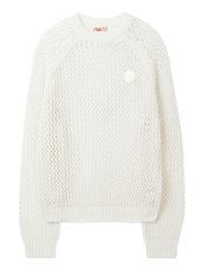 UTAA Crocher Scasi Raglan Knit : White