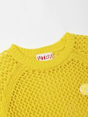 UTAA Crocher Scasi Raglan Knit : Yellow