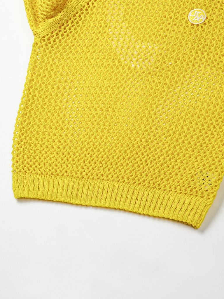 UTAA Crocher Scasi Raglan Knit : Yellow