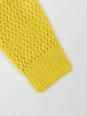 UTAA Crocher Scasi Raglan Knit : Yellow