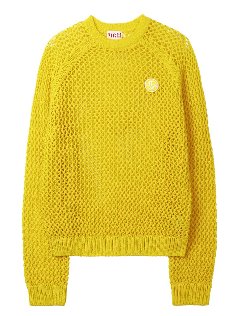 UTAA Crocher Scasi Raglan Knit : Yellow