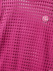 UTAA Punching Scasi Knit Vest : Pink