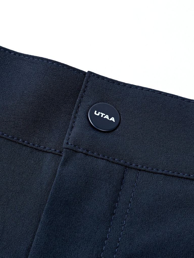 UTAA Tape Symbol Pocket Short Pants: Navy