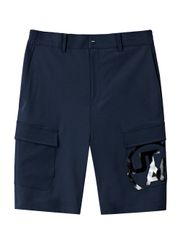 UTAA Tape Symbol Pocket Short Pants: Navy