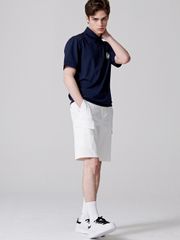 UTAA Tape Symbol Pocket Short Pants: White