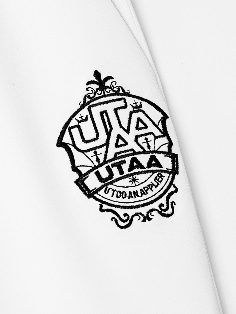 UTAA Egis Emblem Pants: White