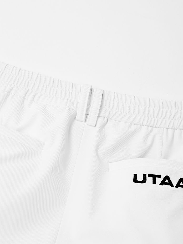 UTAA Egis Emblem Pants: White