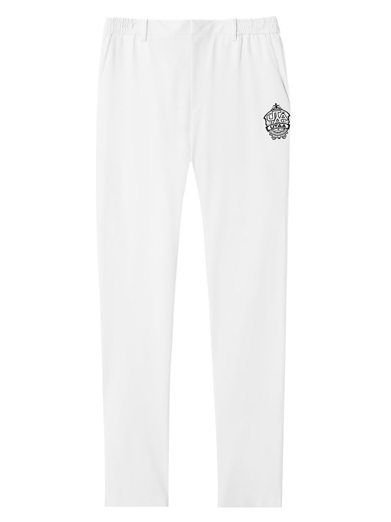 UTAA Egis Emblem Pants: White