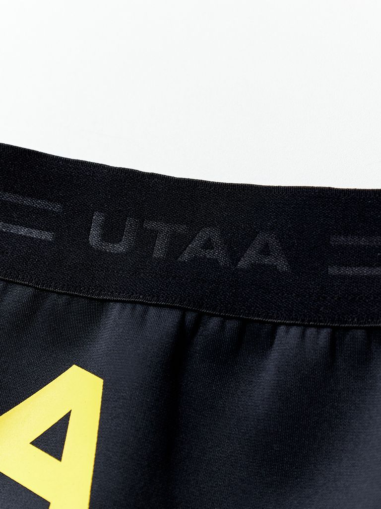 UTAA Logo Wave H-Short Skirt : Black