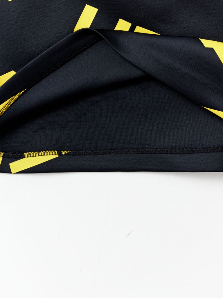 UTAA Logo Wave H-Short Skirt : Black