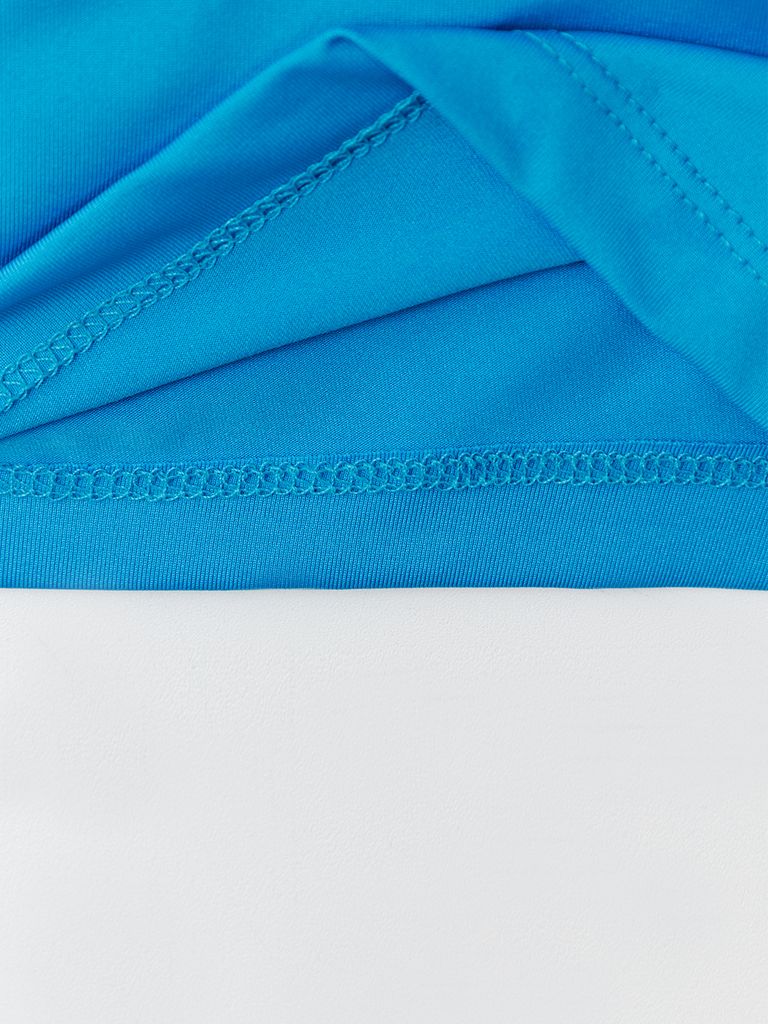 UTAA Logo Wave H-Short Skirt : Blue