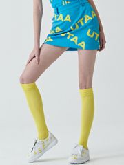 UTAA Logo Wave H-Short Skirt : Blue