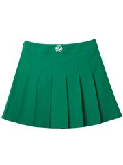 UTAA Bold Logo Flare Fan Skirt : Green