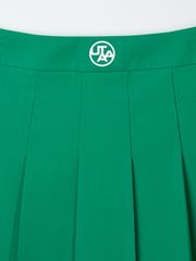 UTAA Bold Logo Flare Fan Skirt : Green