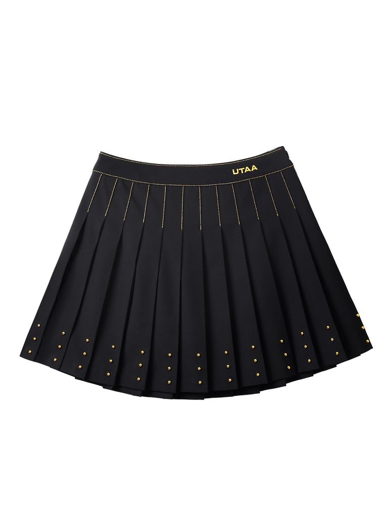 UTAA Gild Craft Flare Skirt : Black