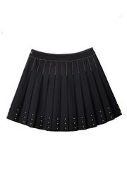 UTAA Gild Craft Flare Skirt : Black