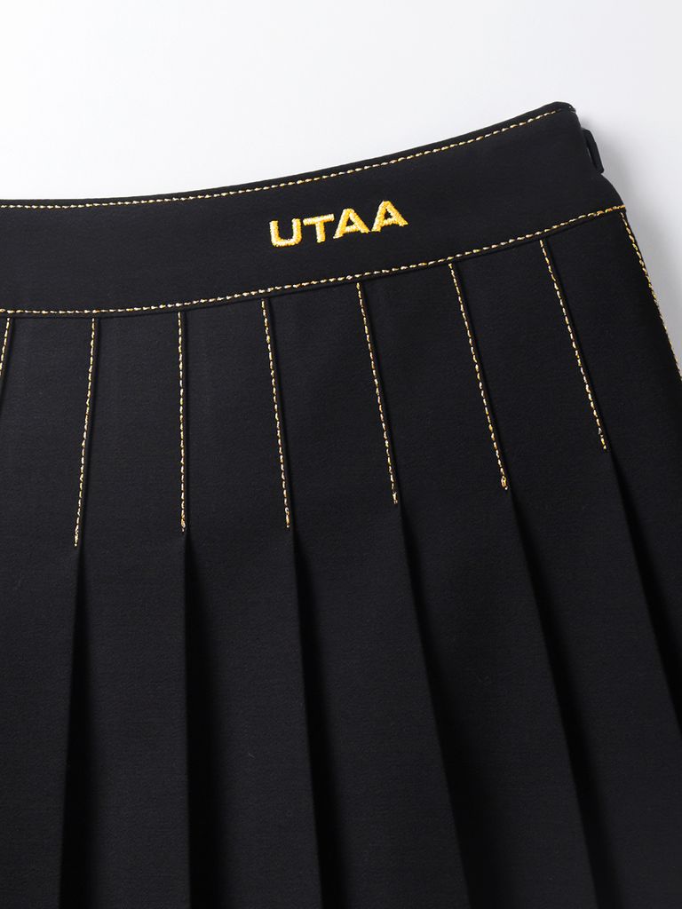 UTAA Gild Craft Flare Skirt : Black