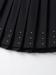 UTAA Gild Craft Flare Skirt : Black