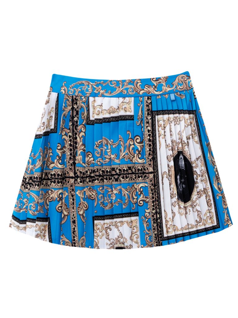 UTAA Buckingham Short Skirt: Blue